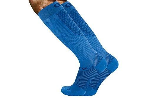 OrthoSleeve OrthoSleeve Compression Socks 20-30mmHg with Plantar Fasciitis Support - X-Large - Blue