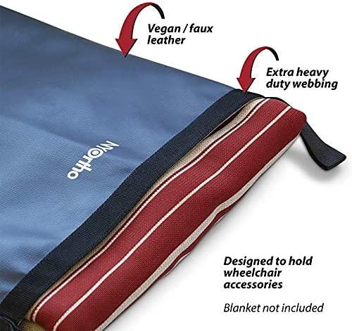 NYOrtho NYOrtho Wheelchair Footrest Bag/Leg Rest Bag/Footrest Extender Storage Bag Bariatric (Fits Wheelchair Seat Widths 22\" - 26\")