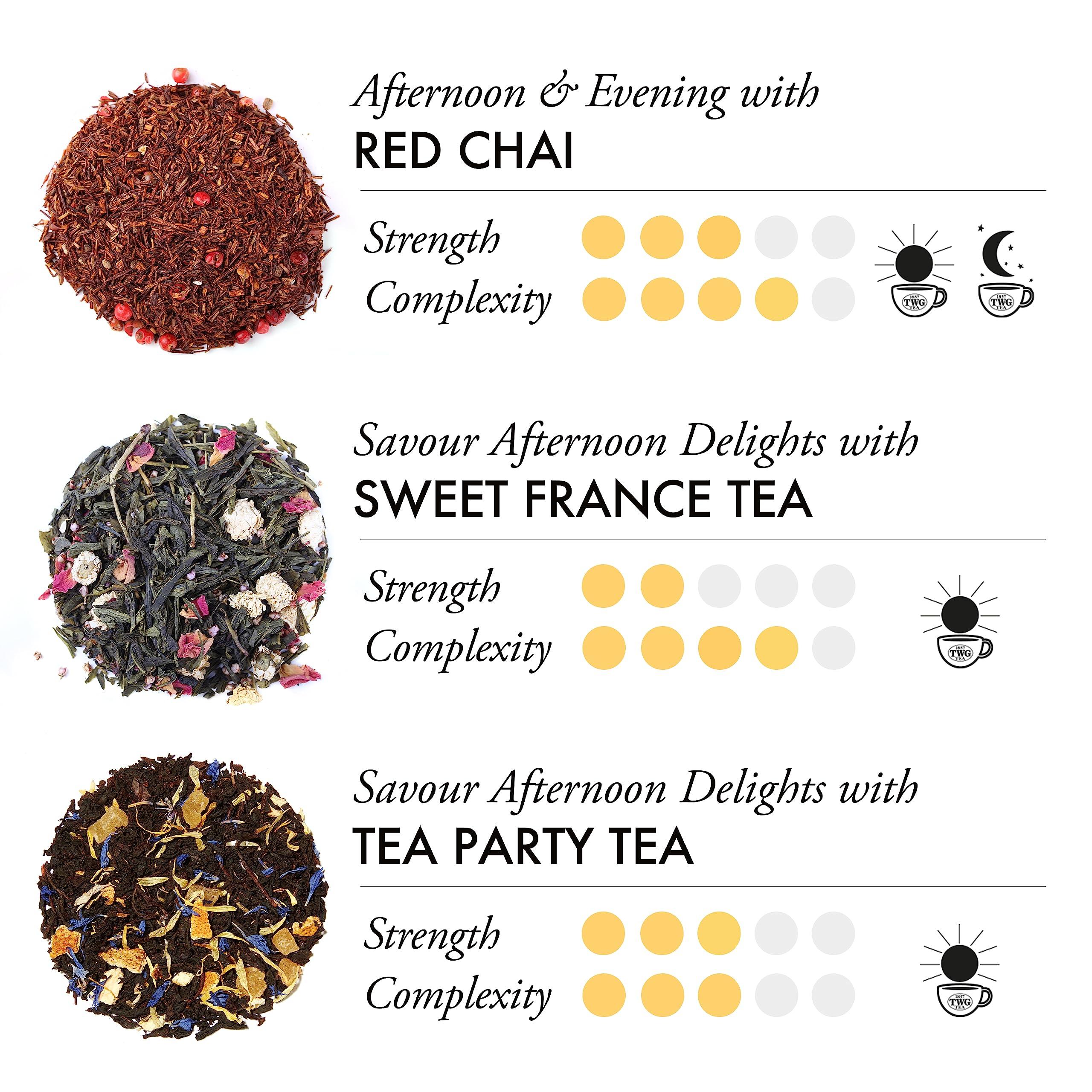 TWG Tea TWG Tea | Summer Holiday Iced Teabag Sampler | 15 Iced Hand Sewn Cotton Tea Bags | Gift Set