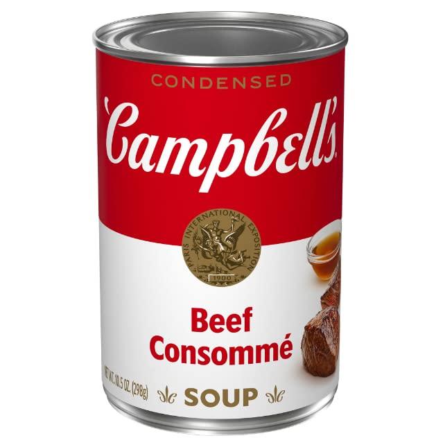 Campbell's Campbell's Condensed Soup, Beef Consomme, 10.5 Ounce (Pack of 6)