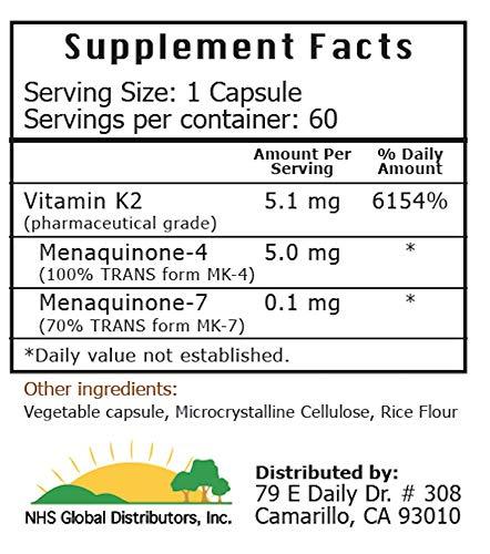 vK2 2 Pack of vK2-Vitamin K2 (MK4 and MK7)