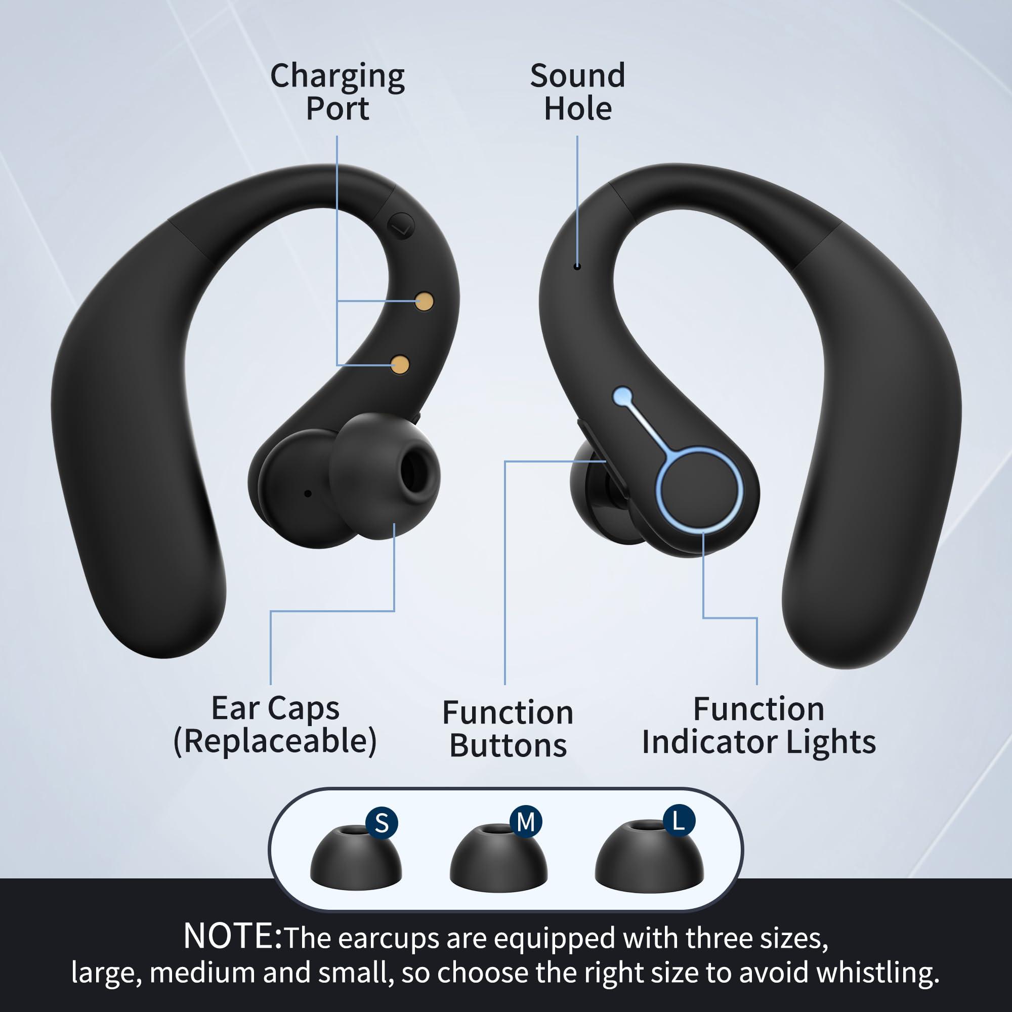WASOCA WASOCA Hearing Aids for Seniors, Hearing Aids Rechargeable with Bluetooth, Hearing Aid APP Control, Hearing Amplifier for the Hearing Loss, Hearing Your Voice. FSA or HSA Eligible
