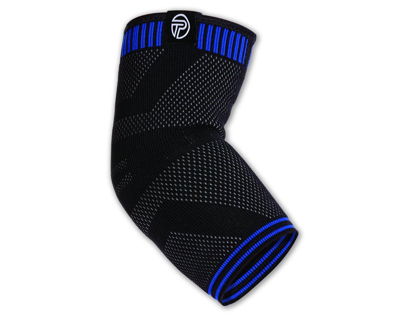 Pro-Tec Athletics Pro-Tec Athletics 3D Compression Elbow Sleeve, Small/Medium, Elbow Brace, Compression Sleeves, Pain Relief, Adjustable, Men & Women, Tennis Elbow Support, Easy to Use, Working Out, Size Small/Medium