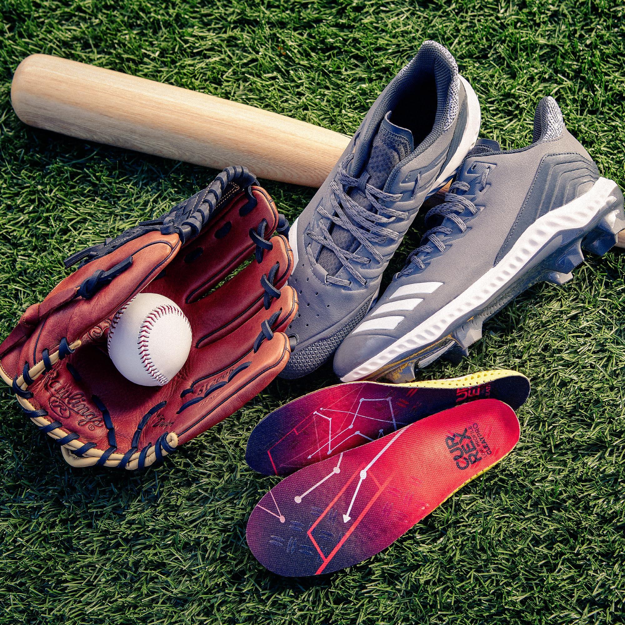 Currex CURREX CleatPro Sport Insoles for Soccer Cleats, Football Cleats, & Field Sport Shoes Stabilizing Inserts to Help Reduce Fatigue, Prevent Common Injuries for Men & Women High Arch, 2X