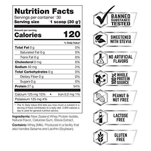 PERFECT SPORTS PERFECT SPORTS Diesel 100% New Zealand Whey Isolate - 5lbs Cookies \'n Cream