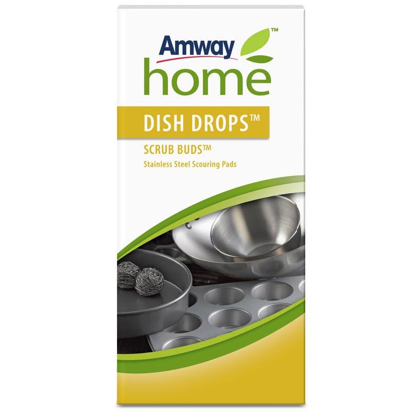 Amway Home Clean Scrub Buds Pads, Stainless Steel Scouring Pads 4 Pieces Sold By Go Greens