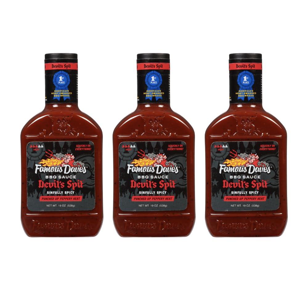 Famous Brand Famous Dave\'s - 3 pck, Devil\'s Spit BBQ Sauce (57 oz.)