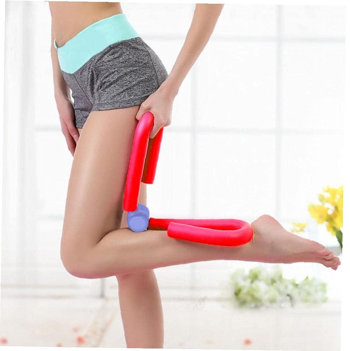 Froiny Froiny PVC Thigh Exercisers Gym Sports Workout Machine for Thigh Master Leg Muscle Chest Waist Exercise (Random Color)