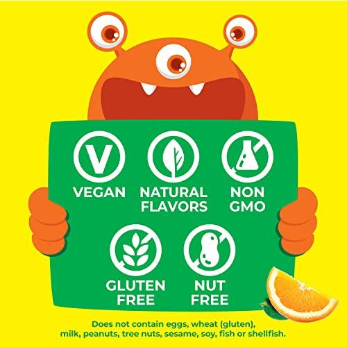 VitaWorks VitaWorks Kids Vitamin D 1000 IU Chewable Tablets - Tasty Natural Orange Flavor - Vegan, GMO-Free, Gluten Free, Nut Free Vitamins - Dietary Supplement for Immune Support - for Children - 120 Chewables