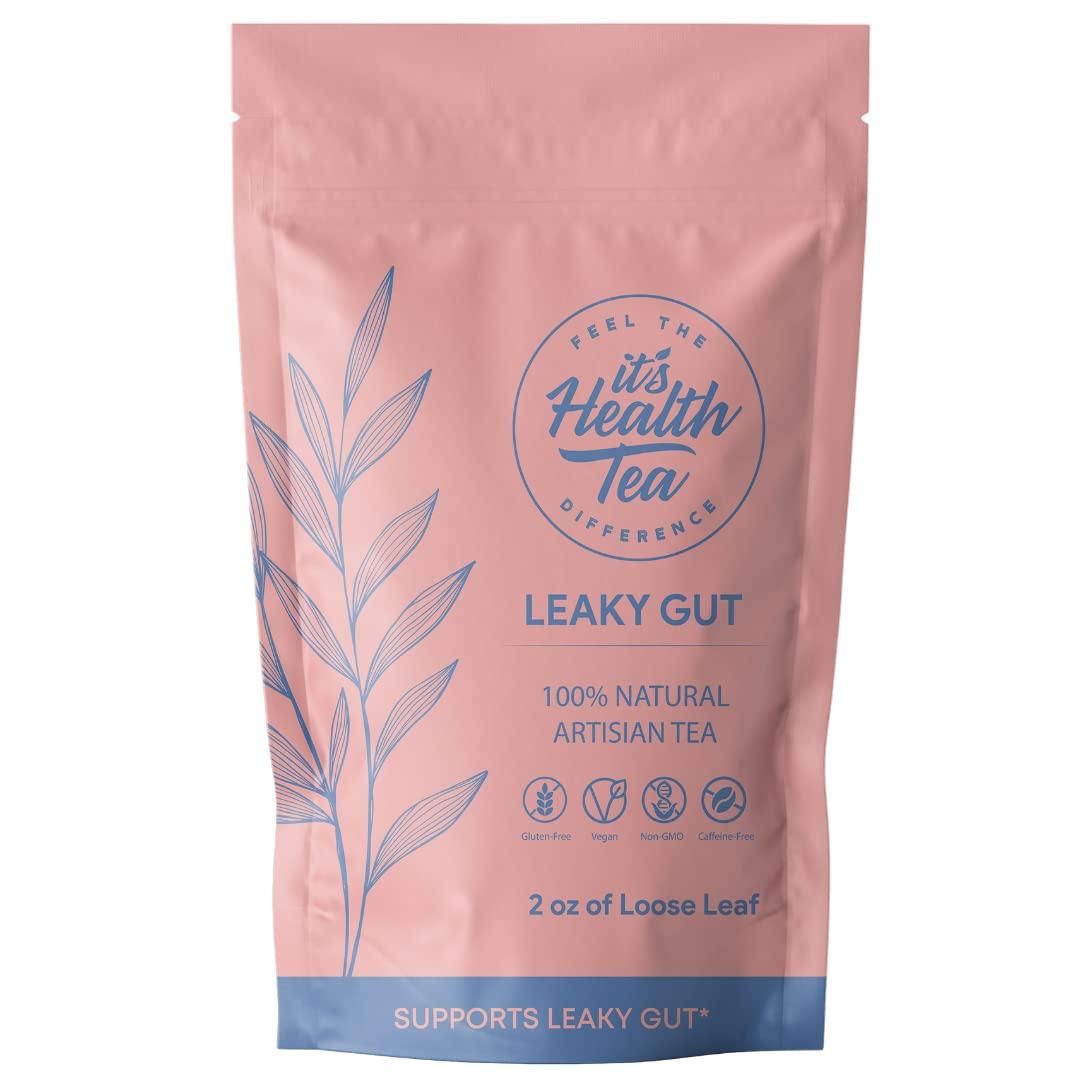 Its Health Tea Digestive Support Functional Herbal Tea Bundle: Acid Reflux + Leaky Gut Tea Bundle for Digestive Support & Balance