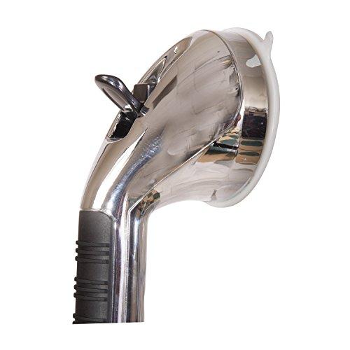 DMI DMI Suction Cub Grab Bars for Bathroom, Shower Grab Bar, Shower Handles for Elderly, Grab Bars for Bathtubs and Showers, Suction Grab Bar for Shower, Tub Grab Bar, Chrome 16 Inch (Pack of 2)