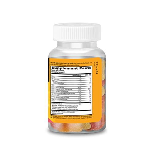 Airborne Airborne 750mg Vitamin C Gummies For Adults, Immune Support Supplement with Powerful Antioxidants Vitamins A C & E - 21 Gummies, Assorted Fruit Flavor