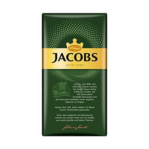Jacobs Jacobs Kronung Entkoffeiniert Decaf Ground Coffee 500 Gram / 17.6 Ounce ( 2 Pack )