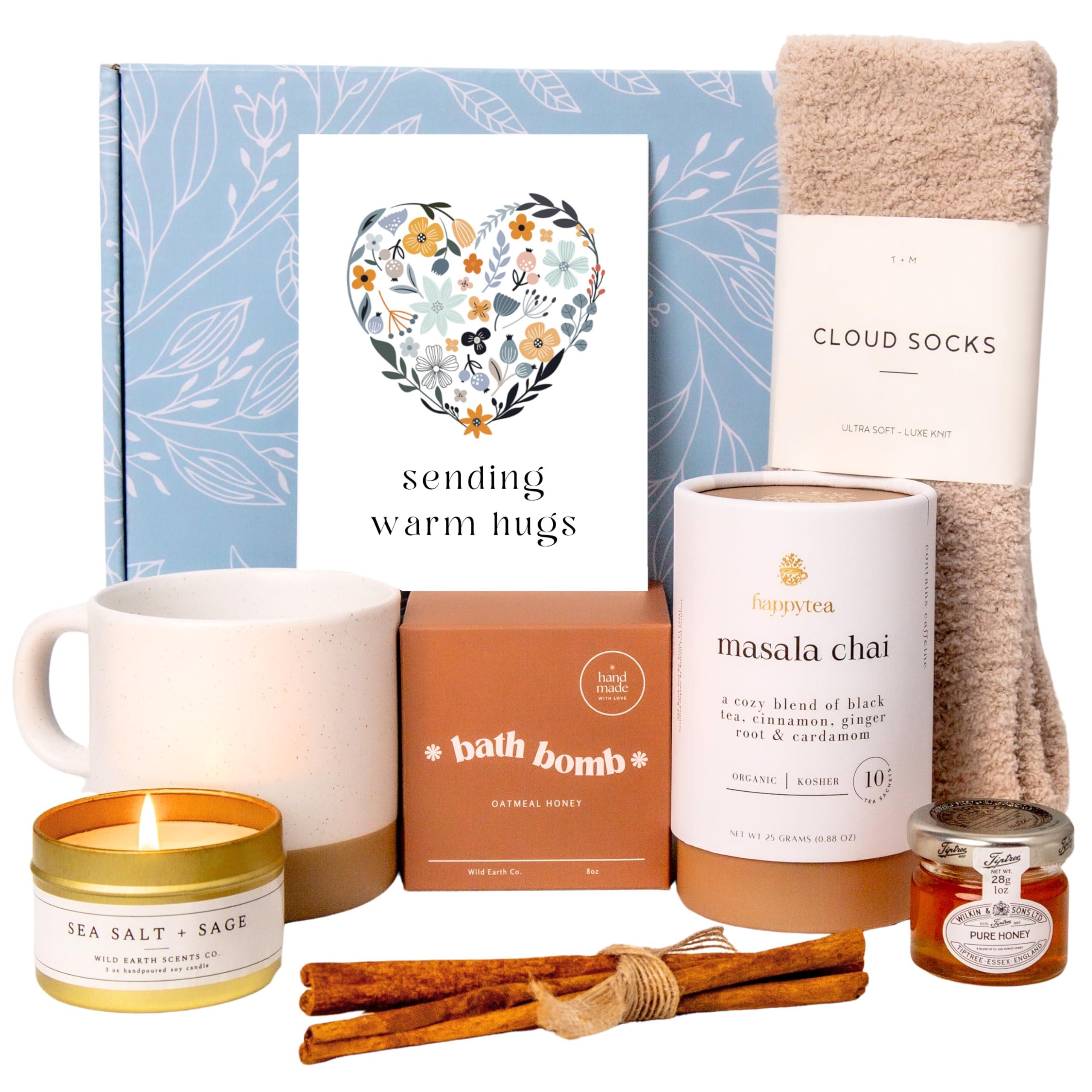 Unboxme Gifts Self Care Gifts for Women, Get Well Gifts for Women, Sympathy Gift Baskets, Get Well Soon Care Package, Inspirational Gifts for Women, Encouragement Gifts Baskets for Women, Sending Hug Gifts