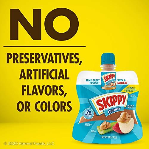 SKIPPY Skippy Squeeze Creamy Peanut Butter 6oz