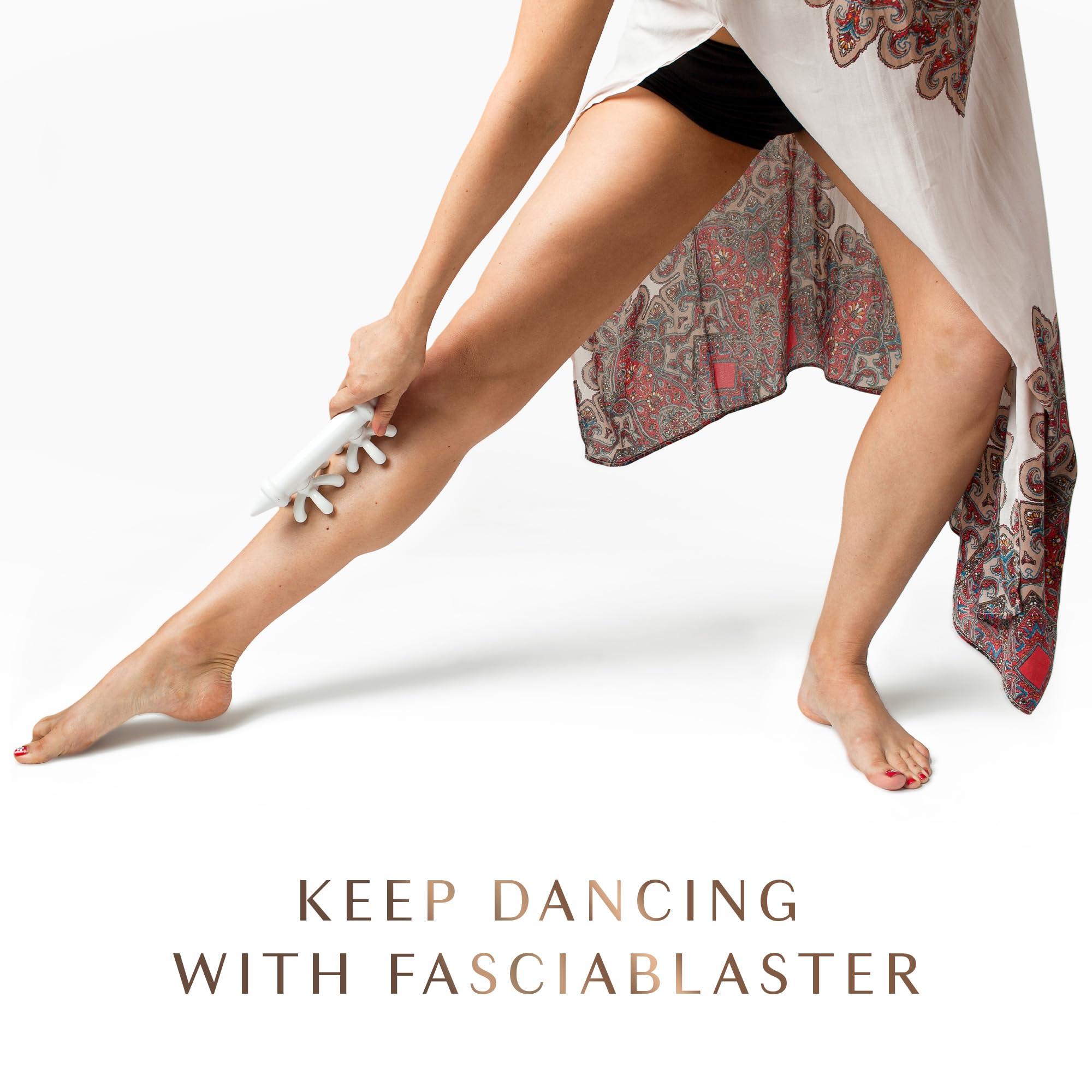 FasciaBlaster Mini 2 by Ashley Black - Patented Cellulite & FasciaBlaster Tools - Handheld Massager Pressure Point Release Tool