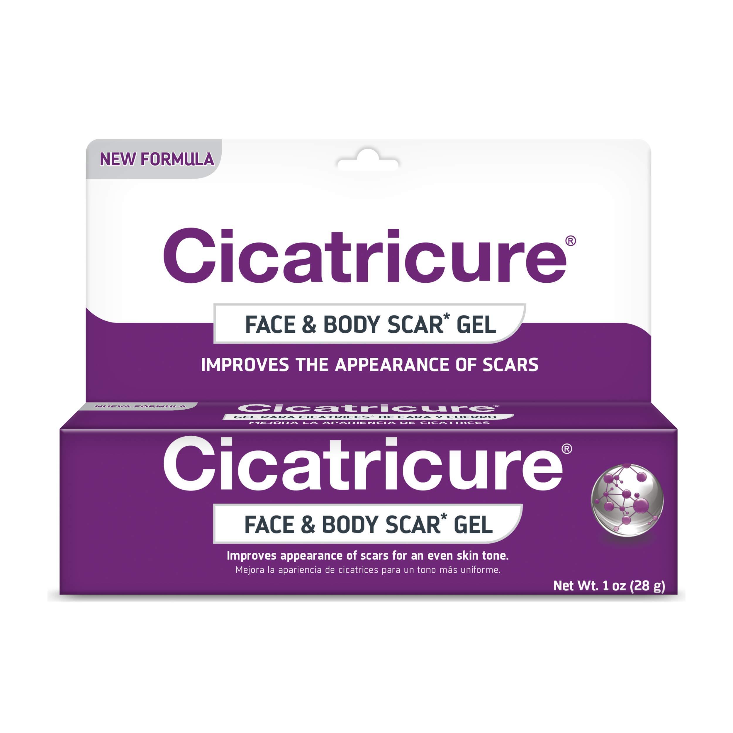 Cicatricure Cicatricure Scar Gel Cream Reduces Visible Scarring From Surgery, Burns, Acne, Injury 1.0 oz ( 2pk.)