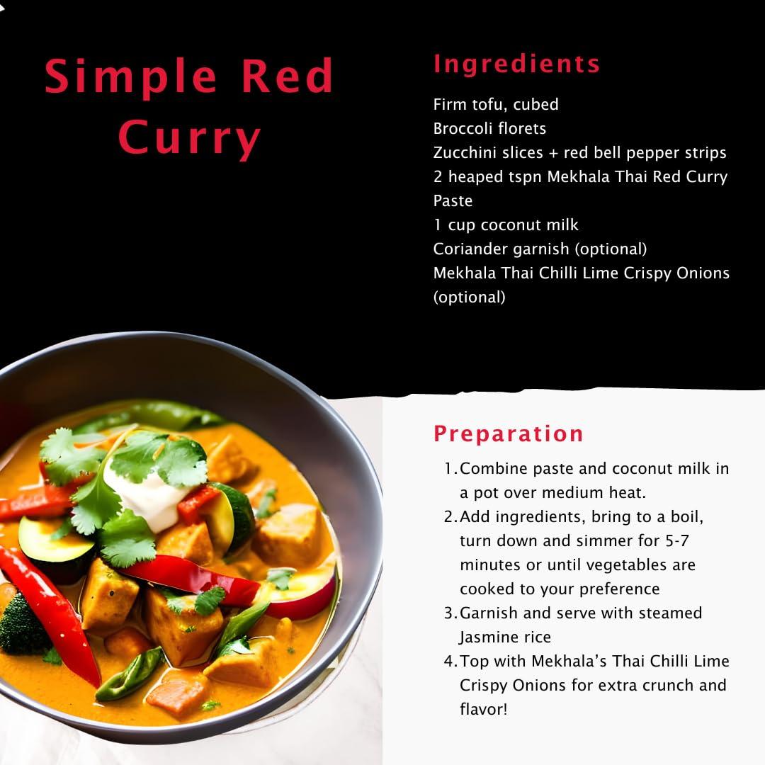 Mekhala Mekhala Organic Thai Red Curry Paste, 3.53 oz