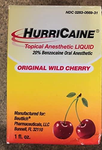 HurriCaine HURRICAINE Liquid Wild Cherry 1 OZ
