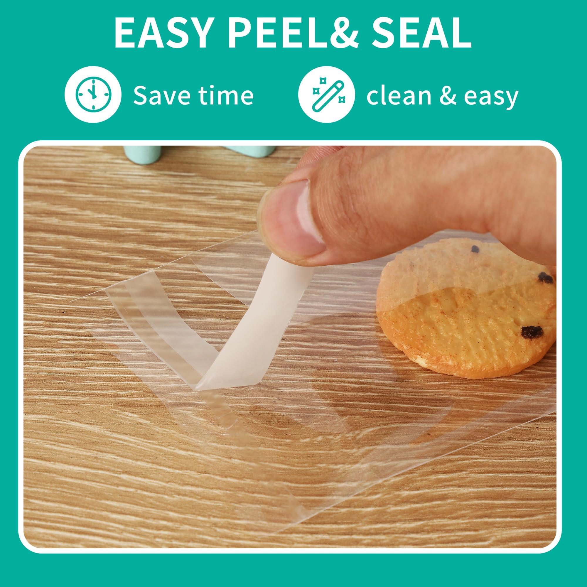 iMailer iMailer - 1000 Pcs - 5\" x 7\" Resealable Cellophane Bags- Self Sealing Clear Cello Bags for A2 A4 A6 Cards & Envelopes, Photo, Prints, Candies