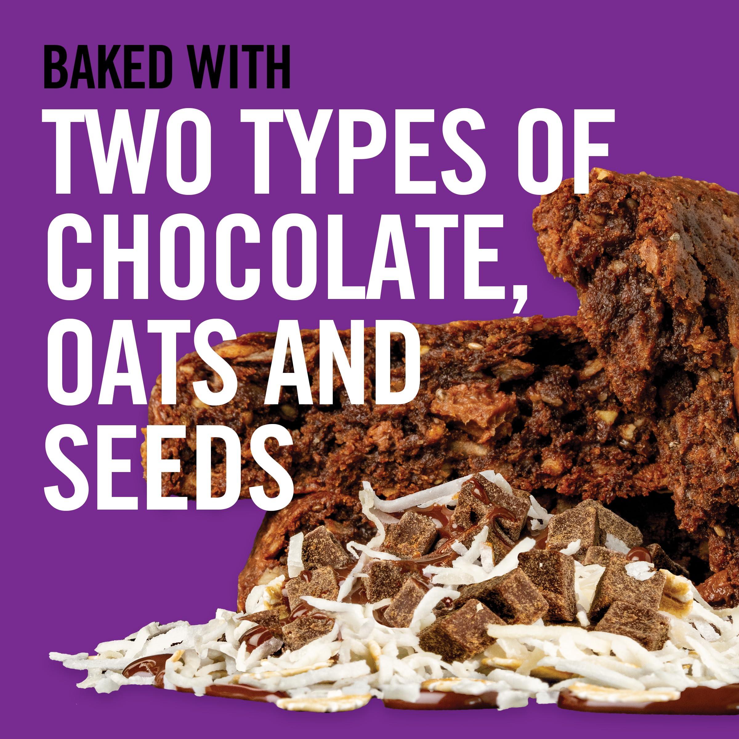 Dave\'s Killer Bread Dave\'s Killer Bread Double Chocolate Coconut Amped-Up Protein Bars 4 CT + 1 Branded Sticker Variety Pack