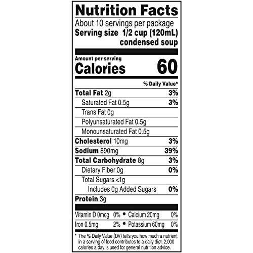 Campbell's Campbell’s Condensed Homestyle Chicken Noodle Soup, 10.5 Ounce Can (Pack of 4)