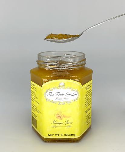 The Fruit Garden The Fruit Garden Mango Jam - Made with Philippine Mangoes & Cane Sugar - Imported from the Philippines - 12 Ounces