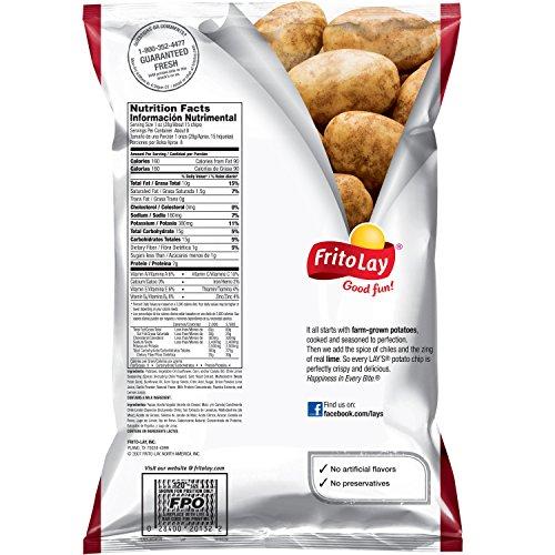 Lay's Lays Potato Chips Chile Limon, 7.75 Oz