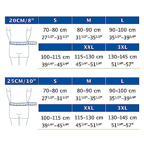 Actimove Actimove Everyday Supports Back Brace for Men & Women | Lumbar Sacral Support Belt for Lumbar Lower Back Support Belt for Sciatica, Herniated Disc, Scoliosis Back Pain Relief | White, 8\" H, X-Large