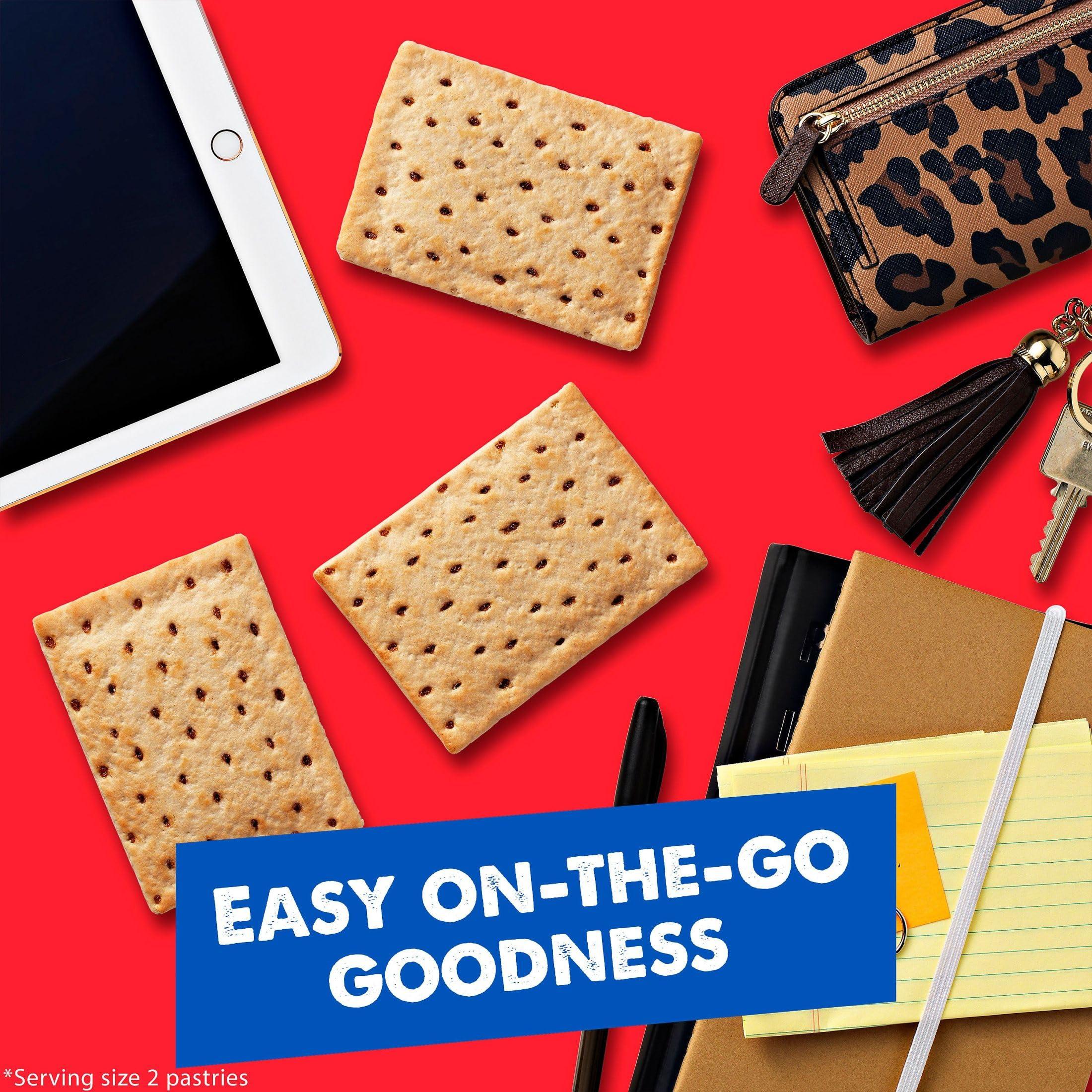 Pop-Tarts Pop-Tarts Toaster Pastries, Breakfast Foods, Kids Snacks, Unfrosted Brown Sugar Cinnamon (96 Pop-Tarts)