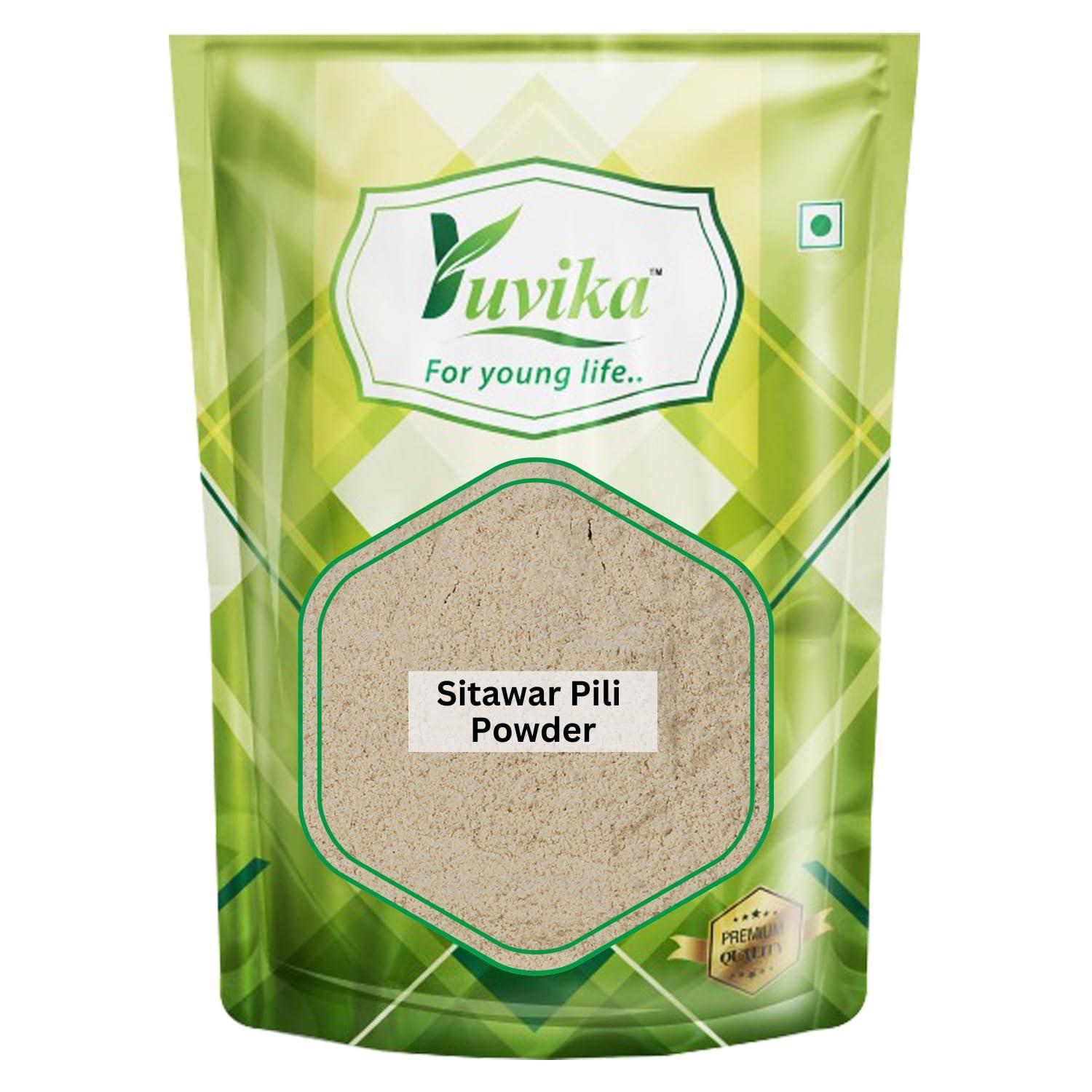Yuvika YUVIKA Sitawar Pili Powder | Satawar Pili Powder - Asparagus Racemosus - Indian Asparagus (400 Grams)