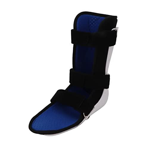 FLAVAS Ankle Support Brace, Walking Boot Short Type PVC Laminated Fabric Breathable Ankle Fracture Brace, Ankle Fracture Brace for Sprain Leg & Foot Supports (Size : Left Foot L)