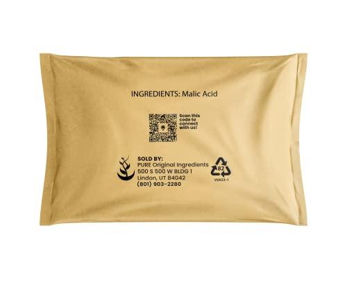 PURE ORIGINAL INGREDIENTS PURE ORIGINAL INGREDIENTS Malic Acid (8 oz) Food Grade Crystals, Tart Flavor