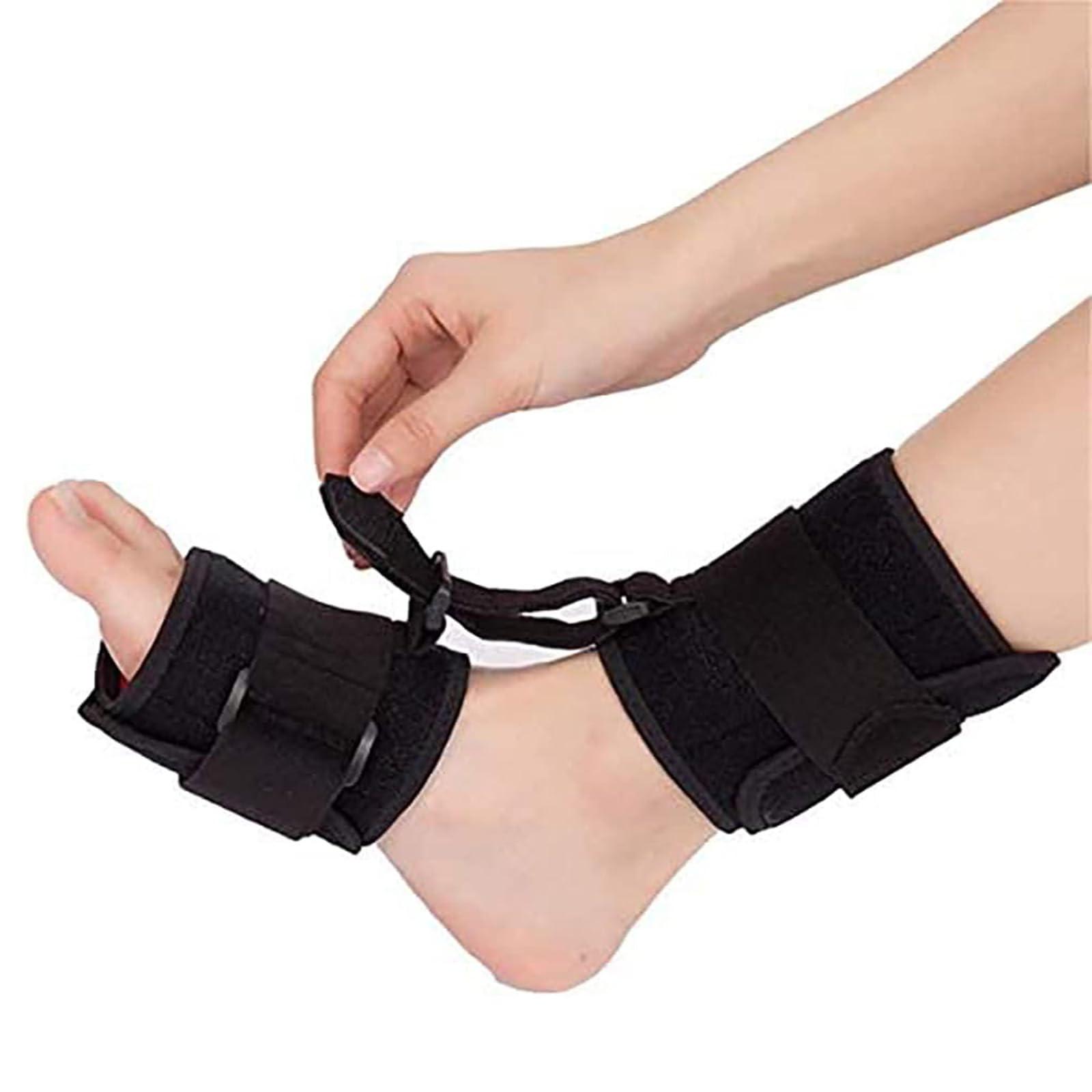 oiakus oiakus Foot Drop Corrector, AFO Ankle Orthosis Splint Support, Pain Relie Foot Drop Orthosis Corrector Adjustable Foot Drop Brace Assist Strap For Improved Walking Gait