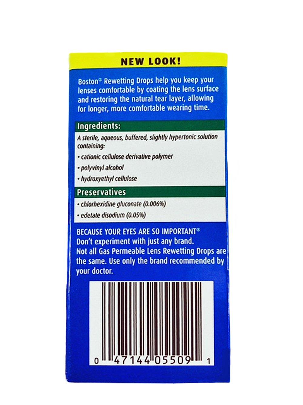 Bausch & Lomb Bausch & Lomb Boston Rewetting Drops 10 mL (Pack of 5)