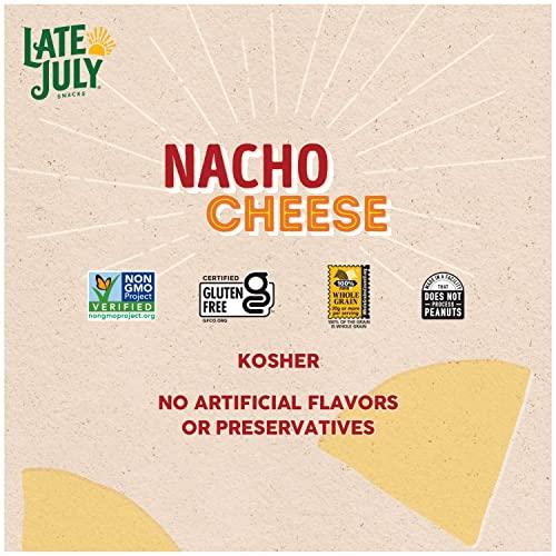Late July Late July Snacks Nacho Cheese Tortilla Chips, 7.8 Oz