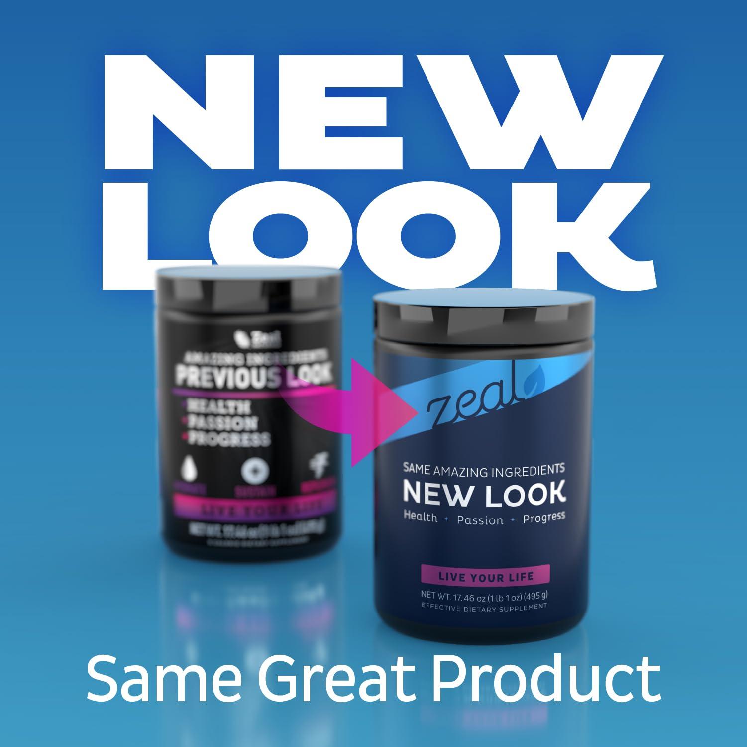 Zeal Naturals Enhanced Electrolyte Powder Stick Packs (Variety Pack - 20 Packets) w 0 Sugar +BCAAs +B-Vitamins Electrolyte Supplement w Potassium Zinc & Magnesium for Hydration - Keto Electrolytes