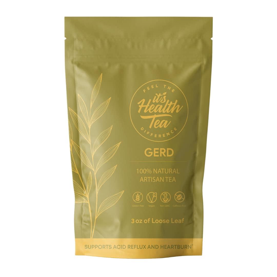 Its Health Tea Digestive Support Functional Herbal Tea Bundle: Acid Reflux + Leaky Gut Tea Bundle for Digestive Support & Balance