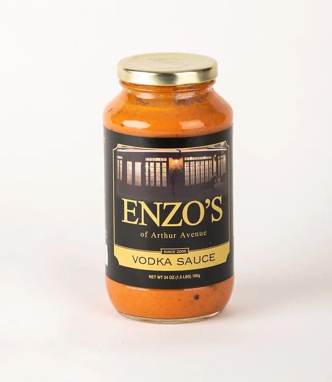 Enzo\'s of Arthur Avenue Enzos of Arthur Avenue Authentic Tomato Sauce, Authentic Homemade Italian Cuisine, Vodka Sauce, 1 Pack, 24 oz