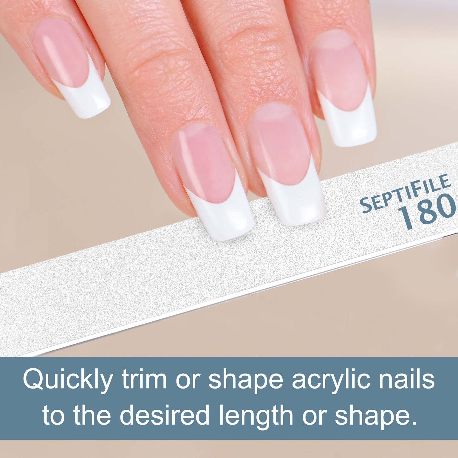 BACKSCRATCHERS BACKSCRATCHERS Medium/Coarse 180 grit SeptiFile Refills - Use for Artificial Or Natural Nails