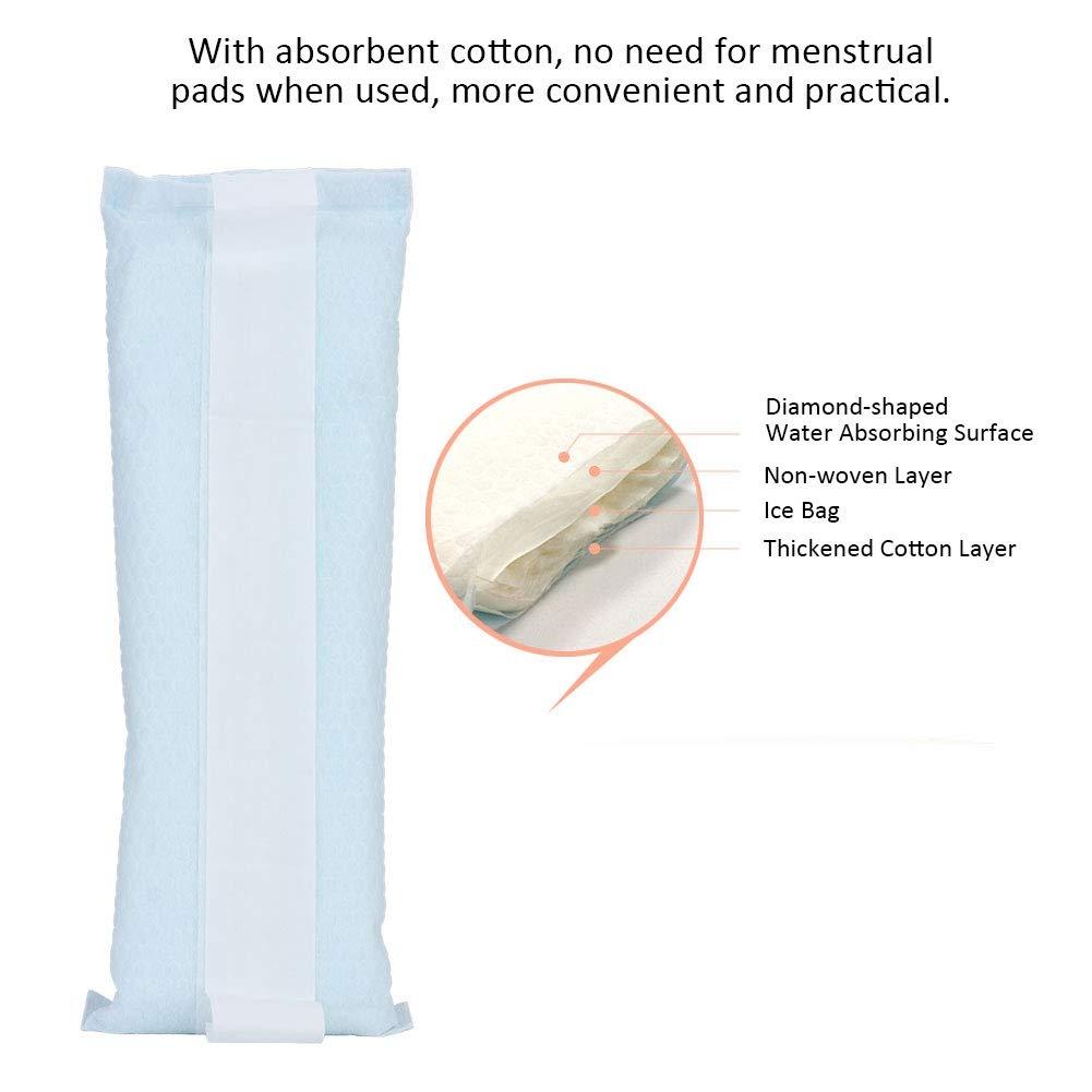 Socobeta Socobeta Postpartum Ice Pack Witch Hazel Postpartum Disposable Perineal Cold Pad Ice Bag Women Caesarean Postpartum Cold Pad 31 x 12 x 4