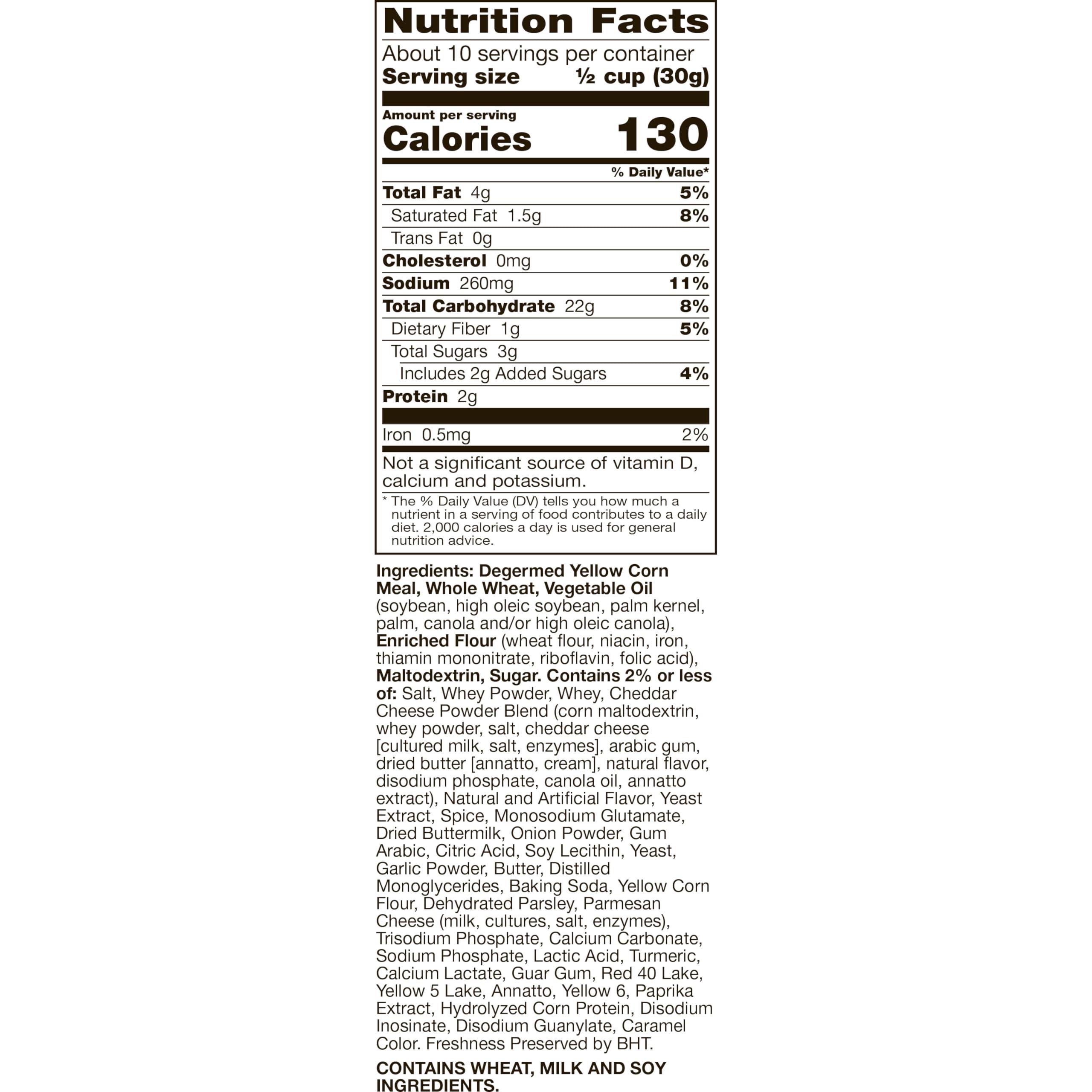 Chex Mix Chex Mix Snack Mix, Remix Cheesy Pizza, Savory Snack Bag, 11 oz