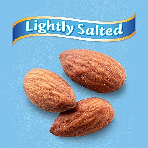 Blue Diamond Almonds Blue Diamond Almonds, Low Sodium, Lightly Salted Flavored Snack Nuts, Single Serve Bags (1.5 Oz. Tubes, Pack of 12)