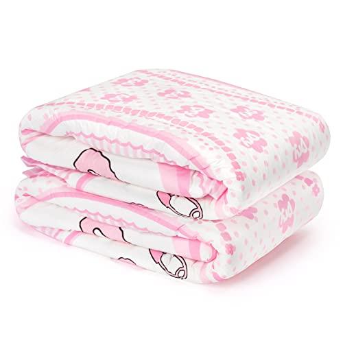 Littleforbig Littleforbig Adult Printed Diaper 2 PCS - Baby Usagi Cute Diaper (Medium 28\"-38\")