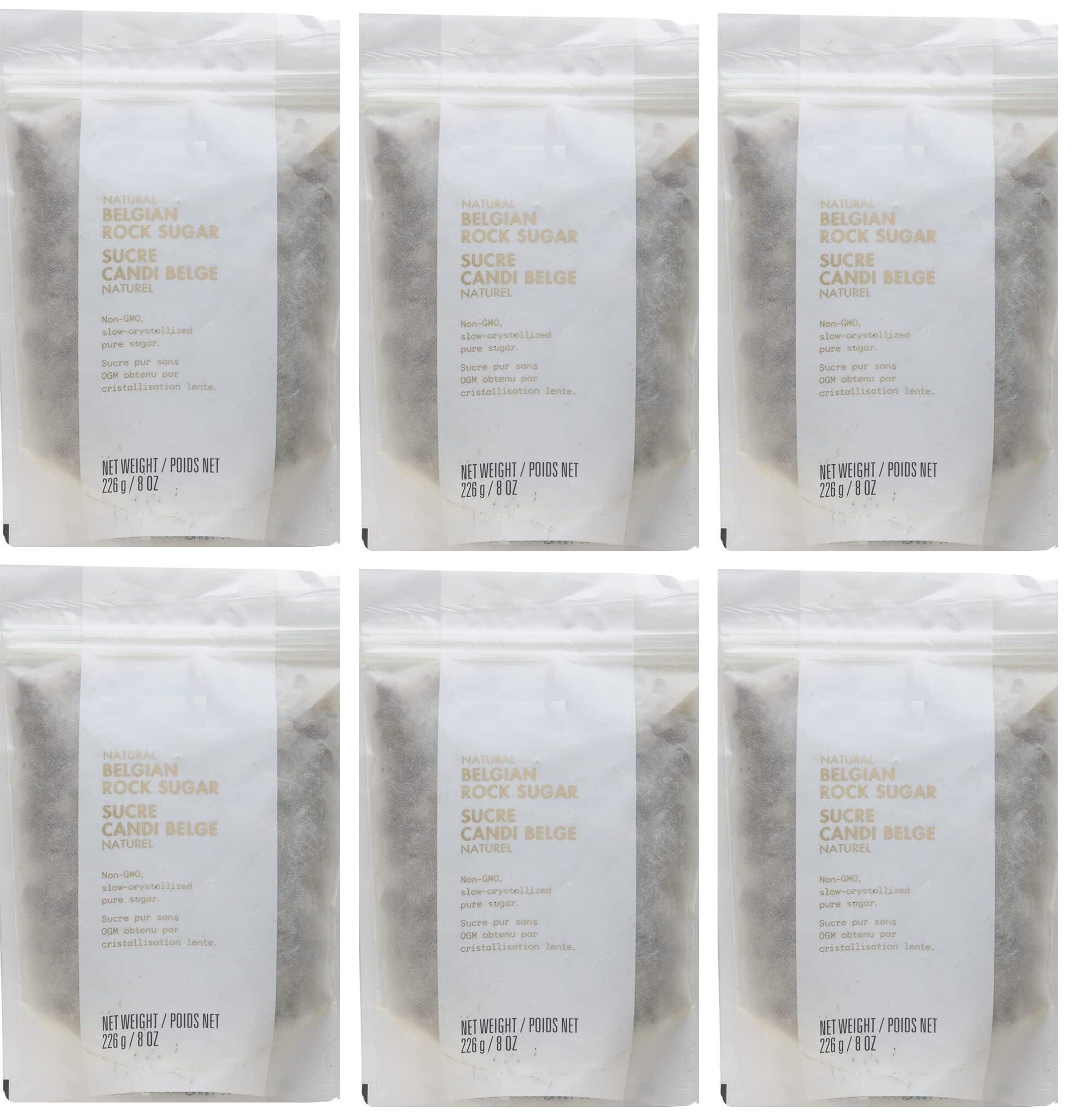 Teavana Belgium Rock Sugar 6 Resealable 8oz Bags