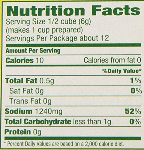 Knorr Knorr Cube Bouillon, Chicken, 6 Extra Large Cubes, 2.5 oz