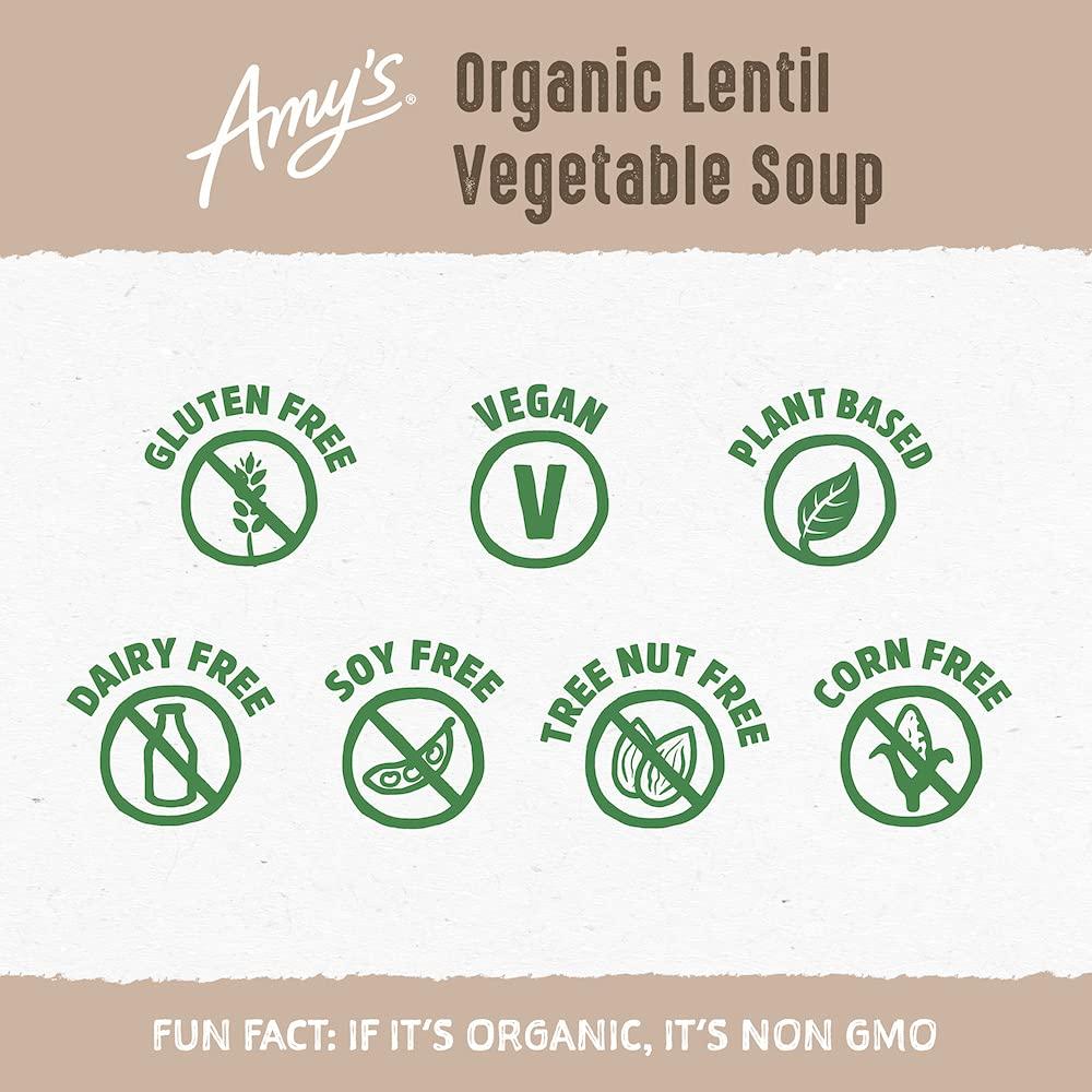 Amy\'s Amy\'s Lentil Vegetable Soup - 14.5 oz
