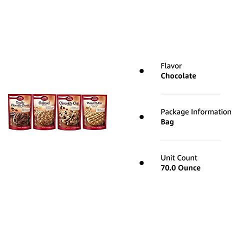 Betty Crocker Betty Crocker Cookie Mix Variety Bundle, 17.5 oz each, 4pk