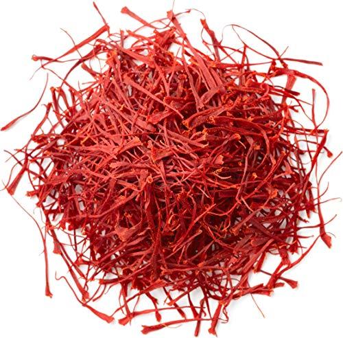 Vanilla Bean Kings Premium Saffron Threads, Pure All Red Saffron Spice | Super Negin Grade | For Culinary Use Such as Tea, Paella, Golden Milk, Rice, & Risotto (10 Grams)