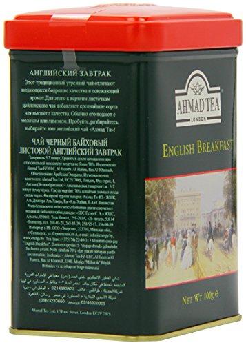 Ahmad Tea Ahmad Tea English Breakfast Tea, 3.5-Ounce Tins (Pack of 6)